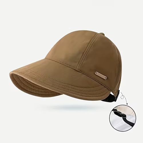 Image of HSR Women Wide Brim Sun Hat | Versatile Casual Sunshade Bucket Hat for Women | UV Protection Summer Cap