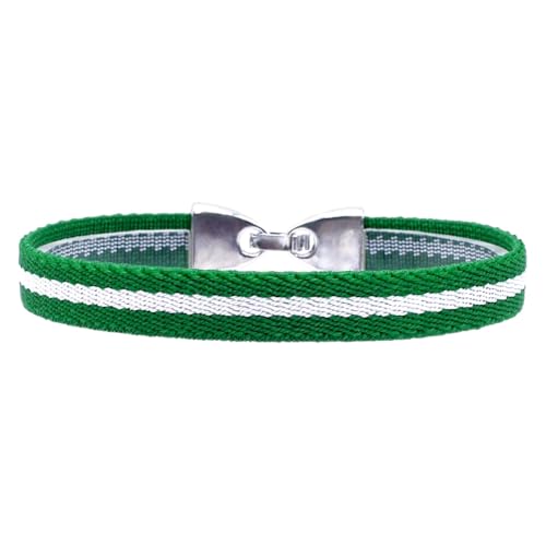 BDM Pulsera y llavero Bandera Andalucía, cinta elástica, llavero Andaluza,...