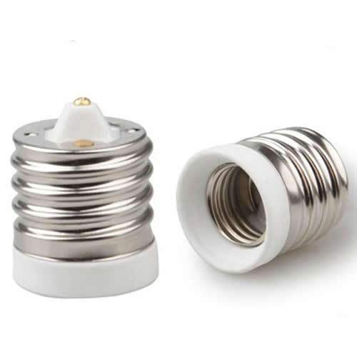 Preisvergleich Produktbild Sockeladapter von E40 auf E27 aus Keramik, Fassung, Adapter, TOP!