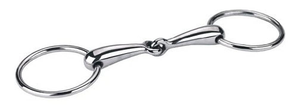 Covalliero Wassertrense hohl, Trensengebiss, Edelstahl, rostfrei, 14,5cm, 18mm, Pferde