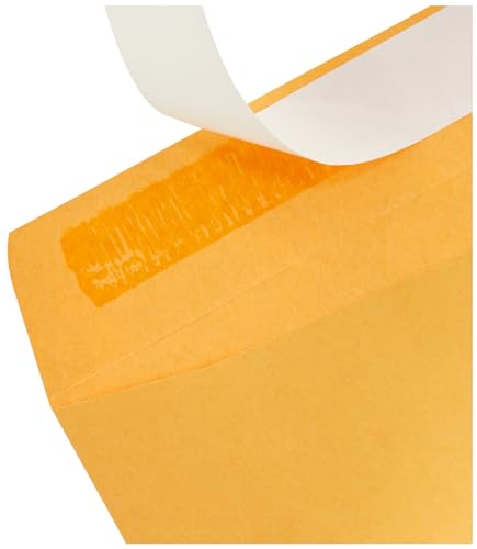 Amazon Basics Catalog Mailing Envelopes, Peel & Seal, 9x12 Inch, Brown Kraft, 100-Pack - AMZP13 image 5