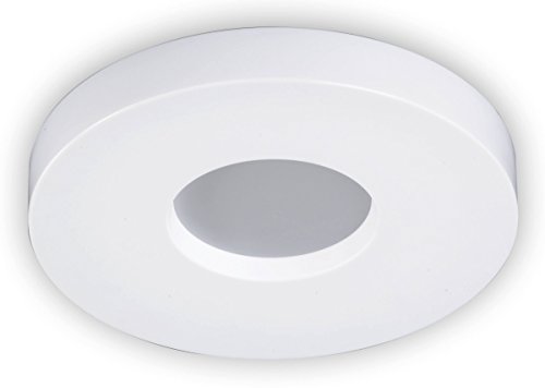 Honsel Wall Ceiling Lamps, Acryl, Diameter 35 cm, EEK A +, 6.5 cm Including-18 W LED, White 21371
