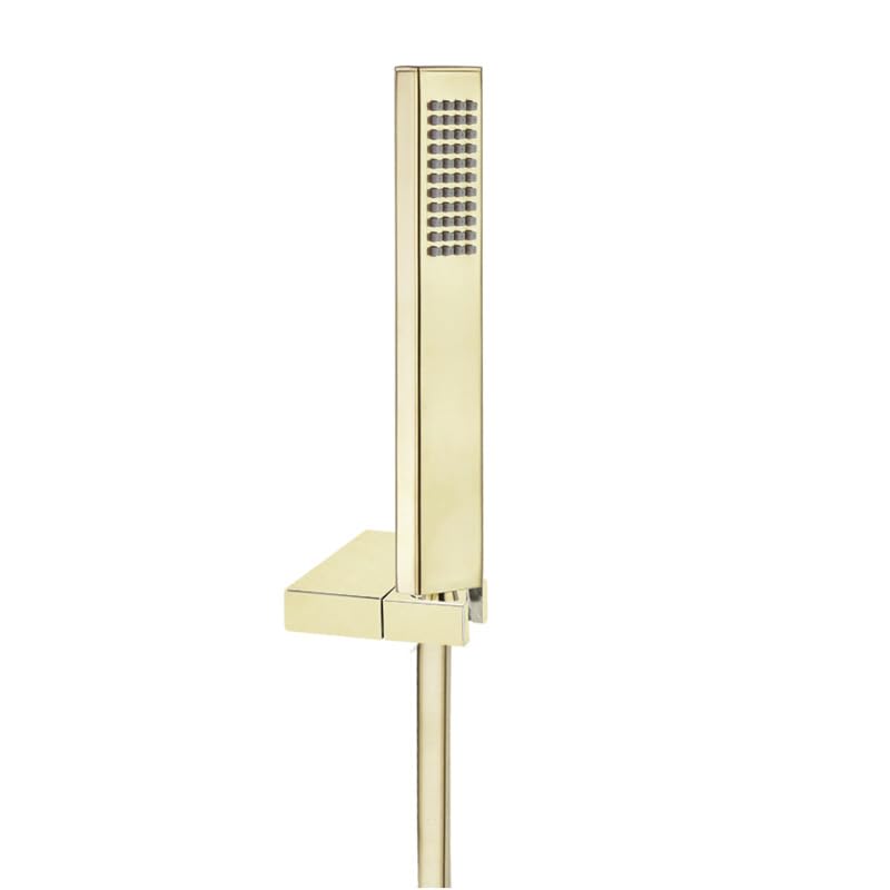 Ramon Soler - Pommeau de douche - Ensemble douchette à main ABS or brossé et flexible - 4759MROC