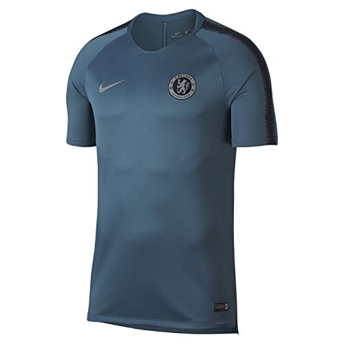 Nike 2018-2019 Chelsea Training Football Soccer T-Shirt Maillot (Teal)