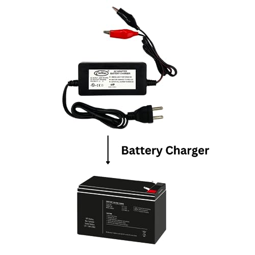Callsa14-Volt-2-Amp-Fast-Battery-Charger-Bike-Charger-UPS-Charger-7-AH-Battery-Charger-Power-AC-Input-220v-50Hz-Dc-Output-14V-2-Amp-SMPS-Battery-Charger-with-Battery-Clip-Red-and-Black