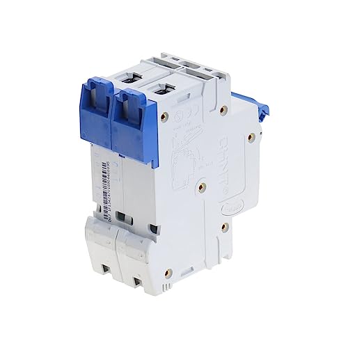 Disyuntor MCB 16A 400V magnetotérmico tipo C 2 polos 6KA interruptor automático NB1-63 lote de 10 6