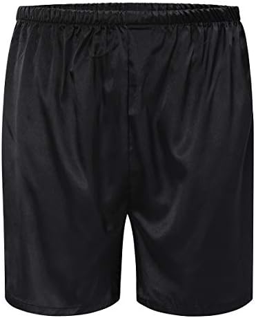 Allthemen Men's Nightgown Summer Thin Print Pajamas Home Sleepwear Long-sleeved Bathrobe Shorts Two-piece Set