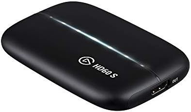 Elgato HD60 S, External Capture Card, Stream and Record in 1080p60 with ultra-low latency on PS5, PS4/Pro, Xbox Series X/S, Xbox One X/S, in OBS, Twitch, YouTube, works with PC/Mac