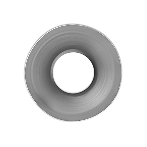 Tech Drive Duct Increaser and Reducer, 6 inch to 4 inch Inline Adapter for Heating Ventilation and Air Conditioning and Exhaust Ventilation Systems, Made from Aluminum.