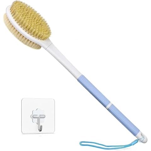 HORJOR Exfoliating Back Scrubber Brush Cover
