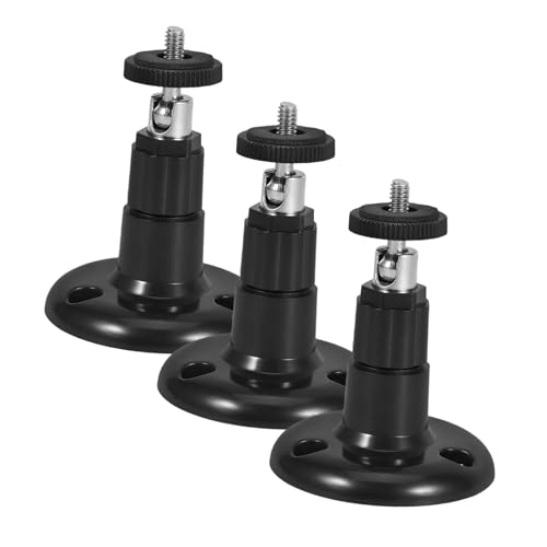 Ciieeo Stainless Steel Camera Bracket 3-in-1 Wall Mount for Security Cameras Easy Installation Multi-Angle Indoor Outdoor
