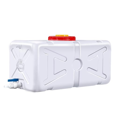 Réservoir d'eau camping 150L avec robinet anti-gaspillage pour voyage