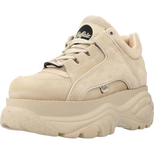 Buffalo 1339-14 2.0 Basket Femme baskets compensées rétro chunky noir