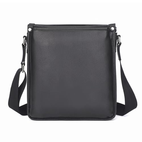 Crossbody Top Layer Cowhide Shoulder Bag Vertical Large Capacity Messenger Bag