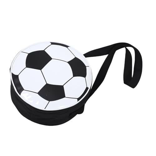 iplusmile Bolsa Térmica para Alimentos Gran Capacidad, Forma de Fútbol, Tela Oxford Resistente, Alta Aislación y Diseño Moderno para Playa y Escuela