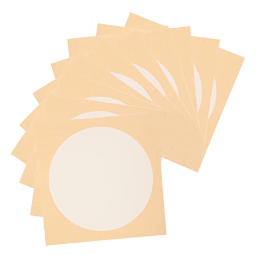 MAGICLULU Art Papers Round Mirror Cardboard Ink-Resistant Calligraphy Card Papers Chinese Art