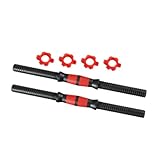 KITANDOVE 2 Piezas barra con mancuernas conector de barra pesa biela con mancuernas Accesorios de gimnasio Accesorios de entrenamiento equipo de entrenamiento dispositivo de fitness espuma