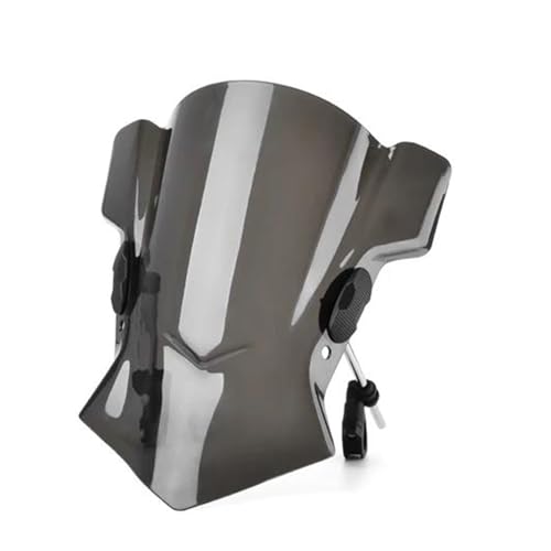 QNARHGYD Motorcycle Windshield for Honda CB & Grom 125 Black