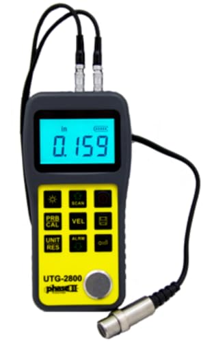 Medidor de espesor ultrasónico UTG-2800 Phase II Plus miniatura 1