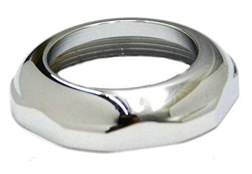 Image of GG Grand General 67102 Chrome Key Switch Face Nut for Peterbilt with Ignition Plate