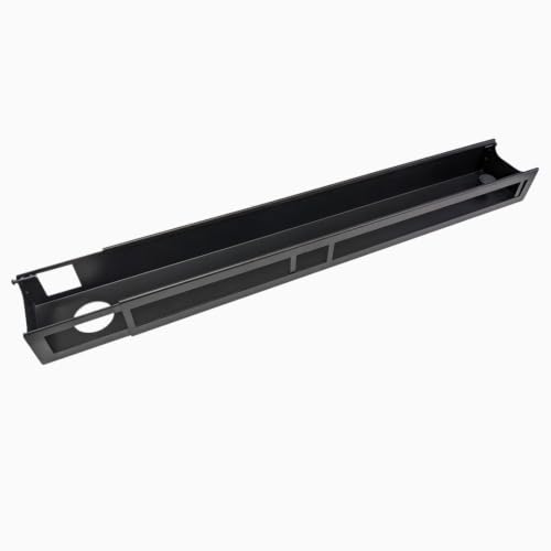 Desky Canal Universal para Cables y Energía con Soportes de Montaje 3 Tomas Color Gris Espacial miniatura 2