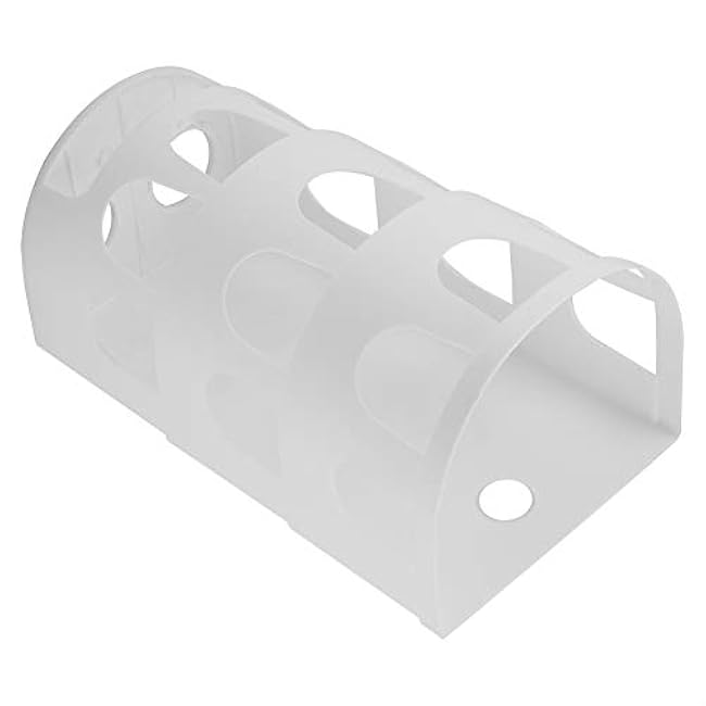 Under the Sink Grocery Bag Holder, Wall Mount Plastic Bag Holders Adhesive Trash Bag Storage Organizer Large Capacity Garbag Bag Holder Stand (White)