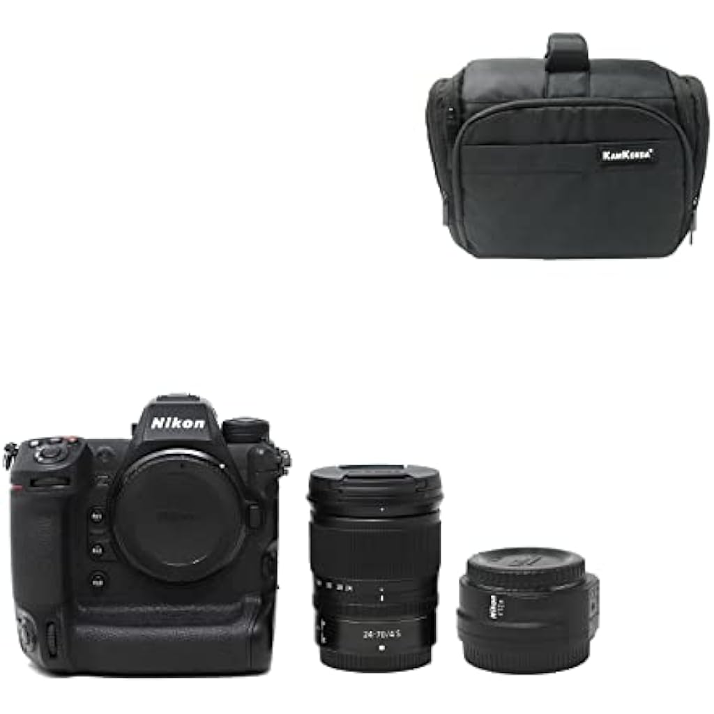 Camera Bag + Z9 Mirrorless Digital Camera Body + Z 24-70 + FTZ II Mount Adapter + 2 Year Warranty