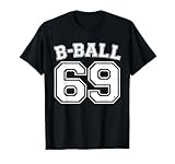 Photo Gallery b-ball basketball player number 69 training varsity vintage maglietta Photo Gallery b-ball basketball player number 69 training varsity vintage maglietta