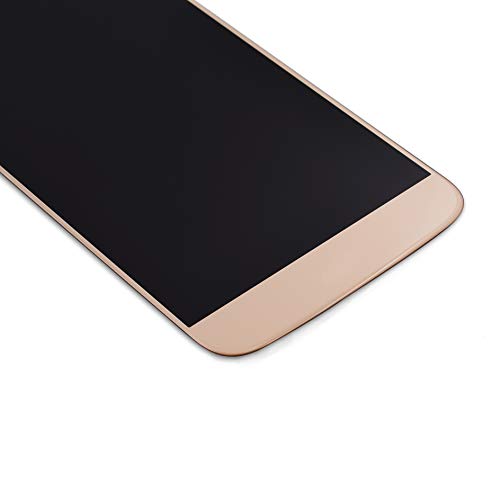 Image of LCD Screen Display Digitizer Touch Panel Without Frame Screen Replacement for Motorola Moto M(Golden)