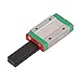 FABULETTA MGN12H Linear Actuator Block Long Carriage for MGN12 Rail Guide, Metal Precision Slider for 3D Printer Automation Motion System Silver Finish Industrial
