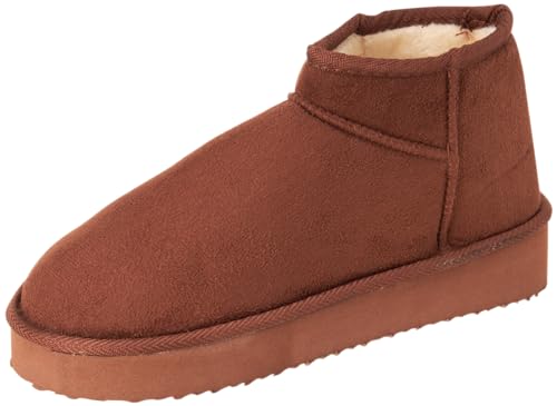 Chatz Women's Shearling Slippers - Plush Faux Fuzzy Winter Ankle Boots for Women, Size Up For a Better Fit (Sizes: 6-11)