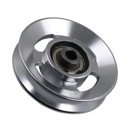 Avejjbaey Gimnasio Pulley Rueda Redonda Rodamiento Polea Rueda Reemplazo Pulley Fitness Gimnasio Equipo Cable Máquina Llevar Prueba