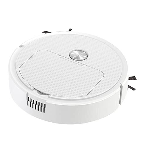 3 en 1 robot Partes de aspirador bajo ruido húmedo y seco para el hogar alfombras mascotas pelo blanco