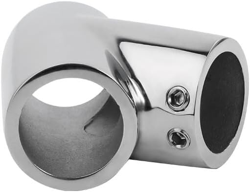 Raccordo in acciaio inossidabile 316, 60 gradi, tubo a T per corrimano, accessorio a 3 vie per barche, yacht, rimorchi