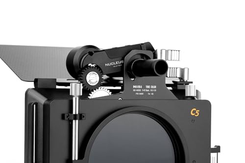 Image of NiSi Cinema C5 Cinema Kit | Matte Box, 1-5 Stops Variable ND, Rotating PL, 4-Stop ND, Black Mist 1 /8, Filter Trays, and Adapters | 4x5.65? and 4x4? Matte Box | Cinematography and Videography