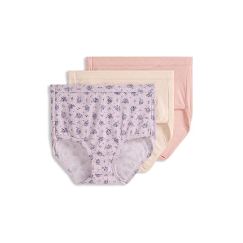 Image of Jockey Women's Underwear 100% Cotton Elance Breathe Brief - 3 Pack