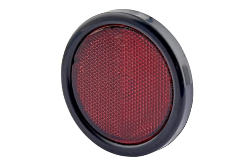 Ø: 95mm HELLA 8RA 002 016-121 Catarifrangente - Colore diffusore luce: rosso - rotondo - Montaggio, esterno/avvitato - posteriore