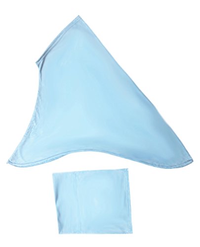 Zaffron Women's Al Amira Style Hijab Sky Blue