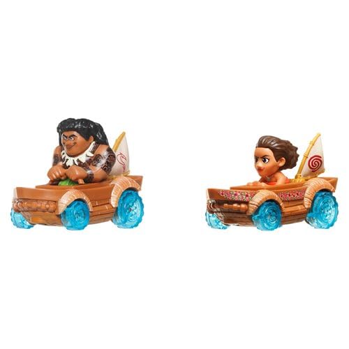 Hot Wheels Racer Verse Vehículos Die-Cast Maui & Moana miniatura 2