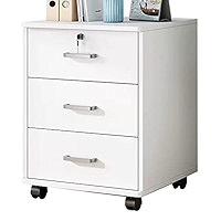 Amazon.com: ZHQZXC File Cabinet 3-Layer Drawer Type Lockable