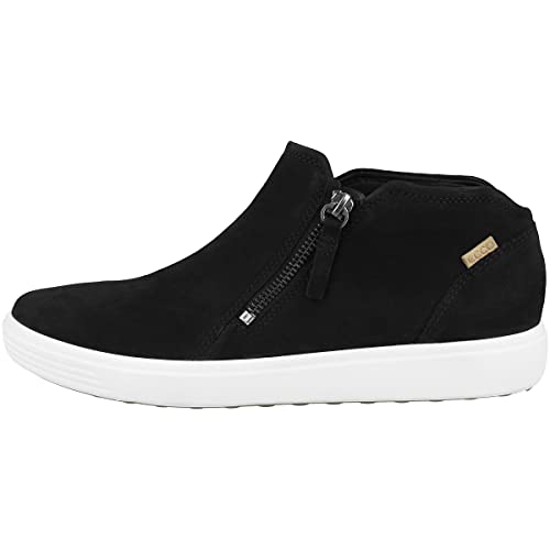 ECCO womens Soft 7 Side Zip Bootie Sneaker