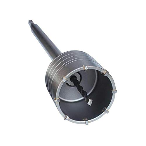 Kovalmax® FRESA MURO CEMENTO CAROTATRICE TAZZA 100 MM ASTA ATTACCO SDS PLUS 60 CM PROLUNGA TRAPANO