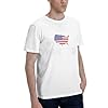 NLWQEKV Wanghaf Shirt We Ain’t Never Gonna Have A Flag T Shirts Novelty Mens Crew Neck Short Sleeve White #4