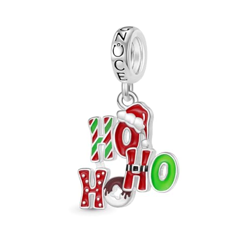 Image of GNOCE Christmas Charm Silver Plated & Sterling Silver Bracelet Gift
