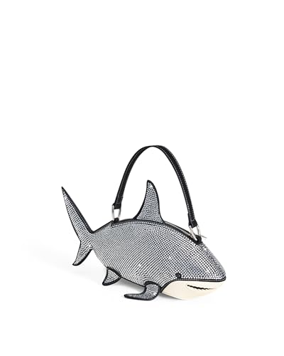 Image of JW PEI Women's Nerys Faux Suede Shark Look Top Handle Bag