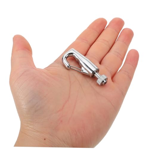 Image of jojofuny 2Pcs Adjustable Heavy Duty Picture Hanging Hooks for Wire Rope Durable Decorative Hardware for Home Office Gallery Decor and Classroom Use
