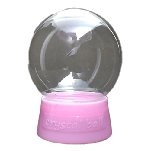 MYmama スノー ドーム 容器 スノーボール スノーグローブ 装飾 インテリア クリスマス (ピンク)