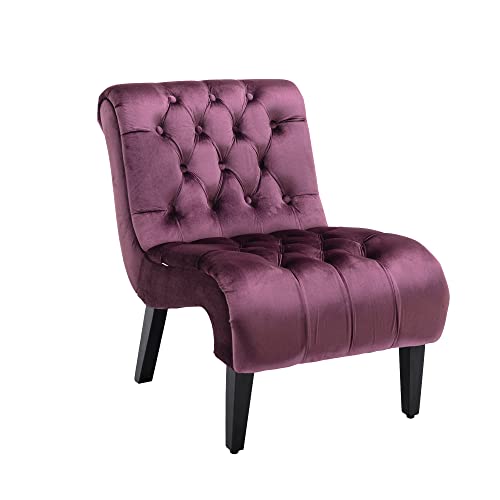 Sillón Velvet Plegable Violeta miniatura 5