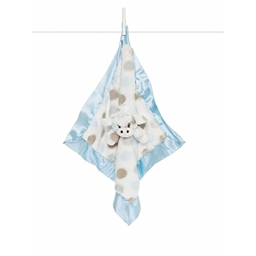 Little Giraffe Little G Giraffe Blanky - Animal Security Baby Blanket 14" x 14", Blue