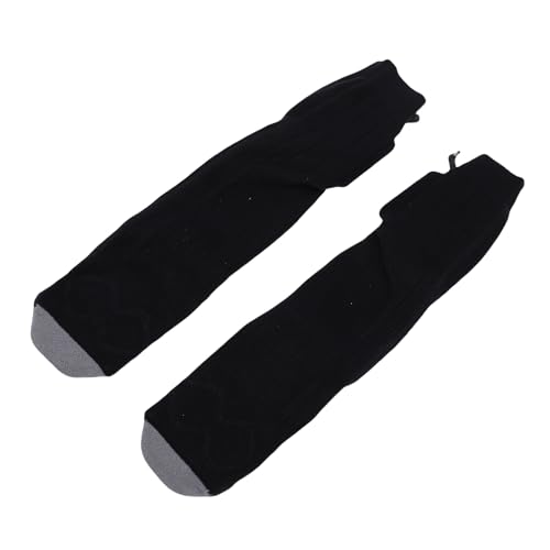 Calcetines calefactables negros de invierno con niveles de temperatura para esquí 2